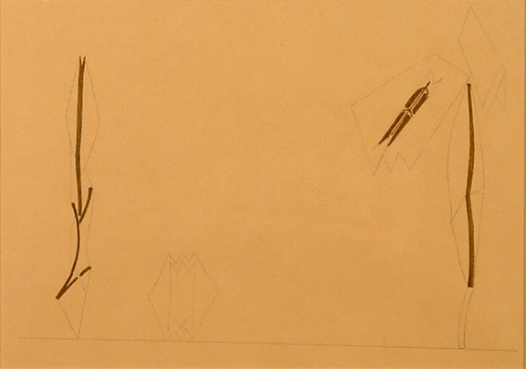 Mimmo Paladino, Tre pescatori minacciati da una cometa, 1981
