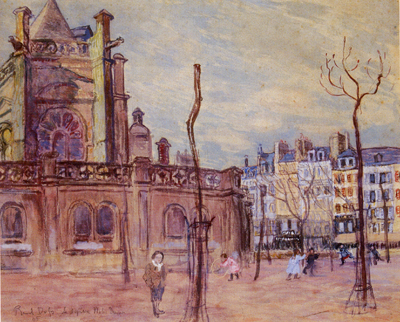Raoul Dufy, Le Square Notre-Dame, 1905