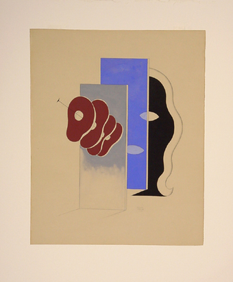 Biomorphic abstract forms, 1937