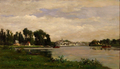 Flusslandschaft, 1871