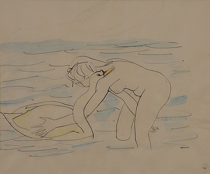 Leda with Swan