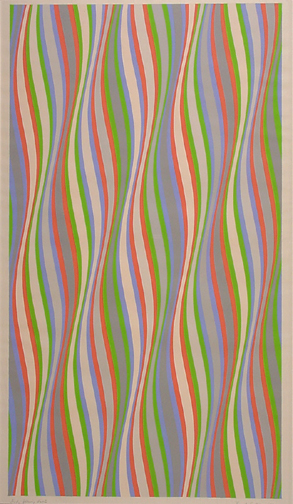 Bridget Riley, Study Following Entice, 1975
