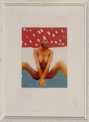 Ohne Titel (Akt mit weissen Tupfen), 1978/79
