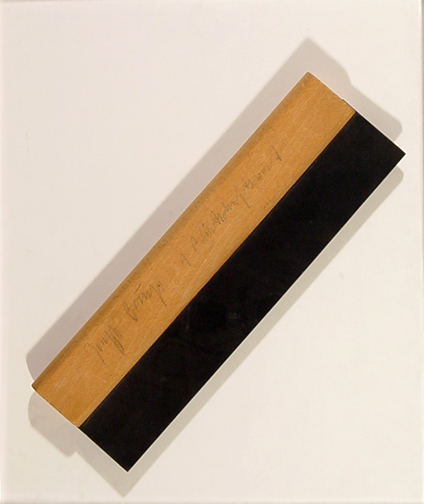 Joseph Beuys, 1 Wirtschaftswert (Squeegee)