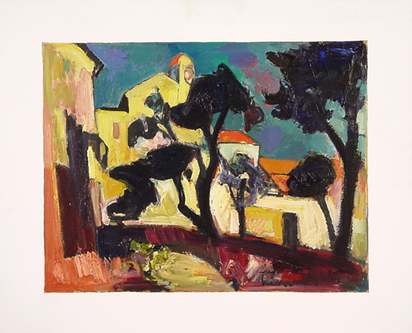 Mediterranes Dorf, 1954