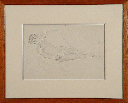 Femme nue allongée