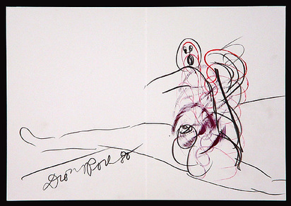Selfportrait as Sprinter, 1980