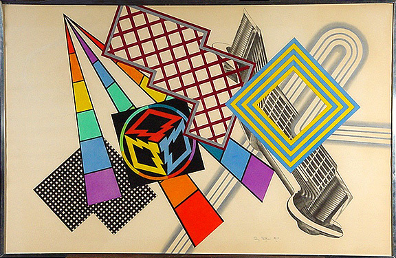 Peter Phillips, Ohne Titel, 1967