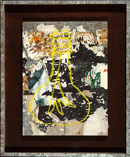 Mimmo Rotella, Il bulbo giallo