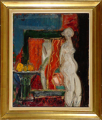 Nature morte avec sculpture, 1948