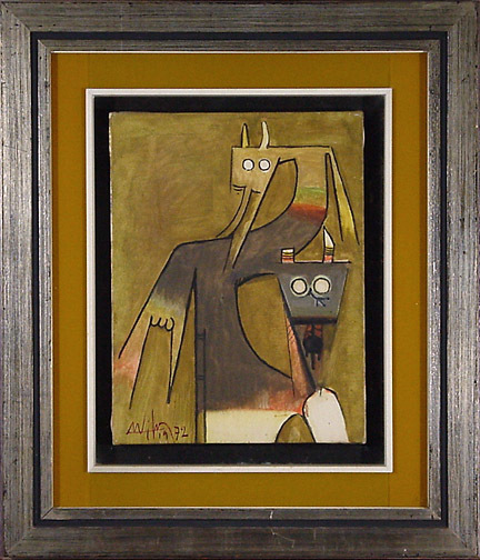 Wifredo Lam, Composizione, 1972