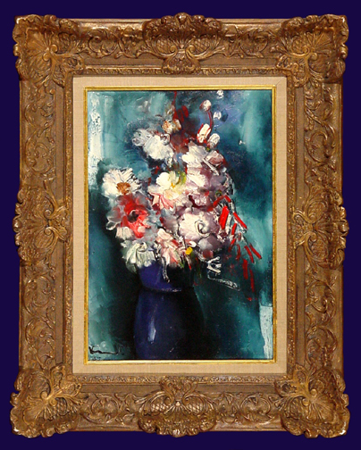 Maurice de Vlaminck, Anémones au pot bleu
