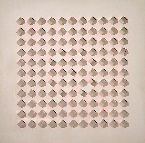 Luis R. Tomasello, Atmosphère chromoplastique (rouge), 1976