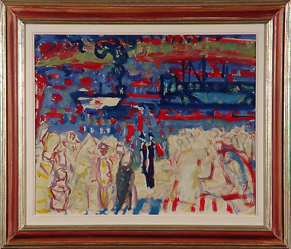 Max Gubler, Venice at Night, approx. 1949
