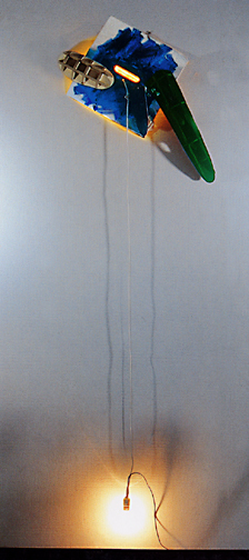 Richard Tuttle, Light bulb piece, 1989