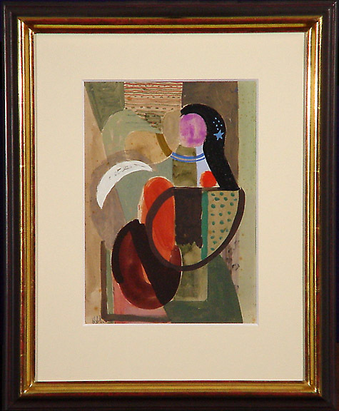 Charles Hindenlang, Frau am Fenster, um 1928