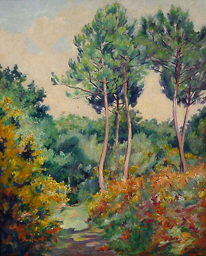 Maxime Maufra, Sous-bois à Pont-Aven, 1907