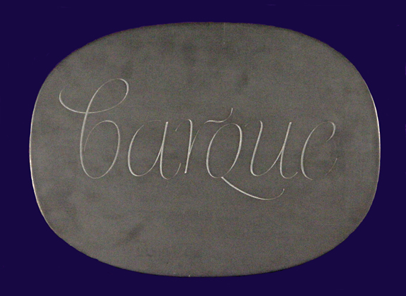 Ian Hamilton Finlay, Barque