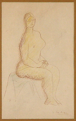 Femme assise