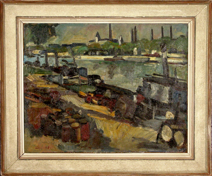 Seine à Paris, 1948