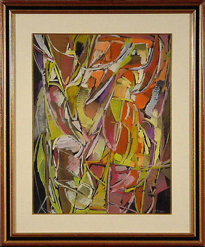 André Lanskoy, Composition sur fond noir