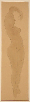Femme nue, 1900