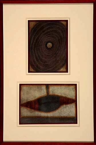 Elizabeth Newman, Diptych No. 14, 1988