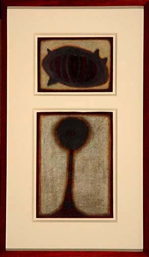 Elizabeth Newman, Diyptych No. 7, 1988