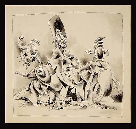 Kurt Seligmann, Surreale Composition