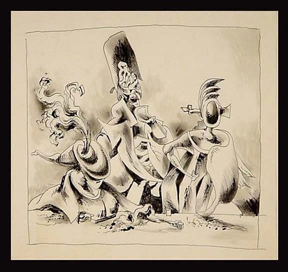 Surreale Composition
