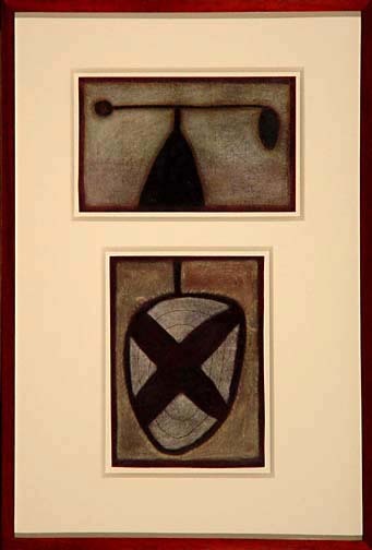 Elizabeth Newman, Diptych No. 11, 1988