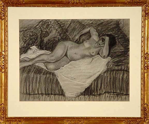 Théophile Alexandre Steinlen, Nu allongé