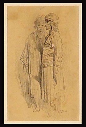 Deux personnages, 1870