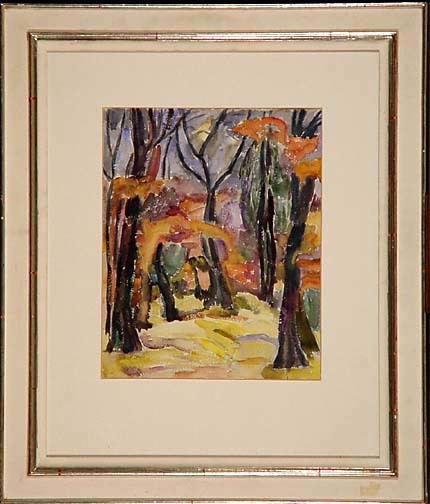 Martha Wittwer-Gelpke, Herbstwald