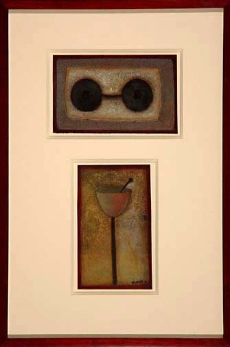Elizabeth Newman, Diptych No. 6, 1988
