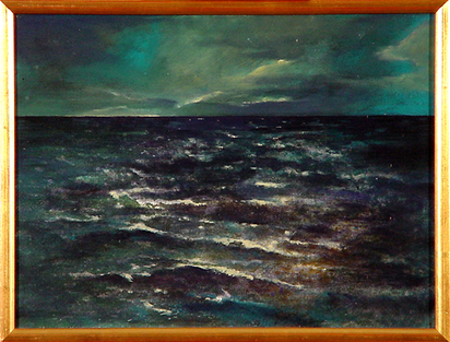 Selbstporträt aus der Serie der reinen Hingabe, 1985