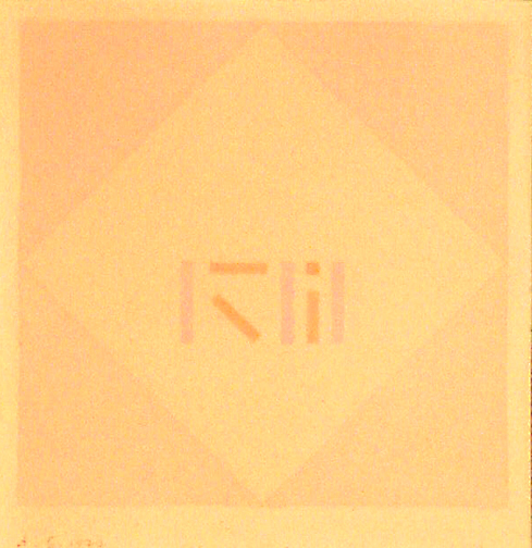 Antonio Calderara, Komposition, 1977