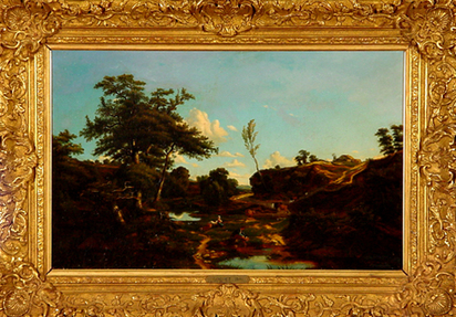 Sommerliche Landschaft, 1841