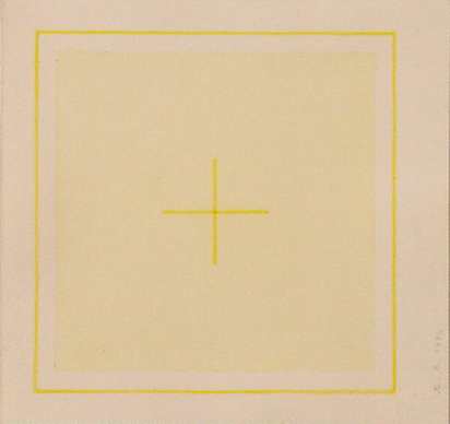 Entwurf für das Portfolio "Nello spazio quadrato", 1974