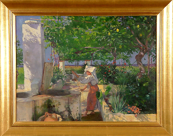 Carl August Liner, Terracina, 1898