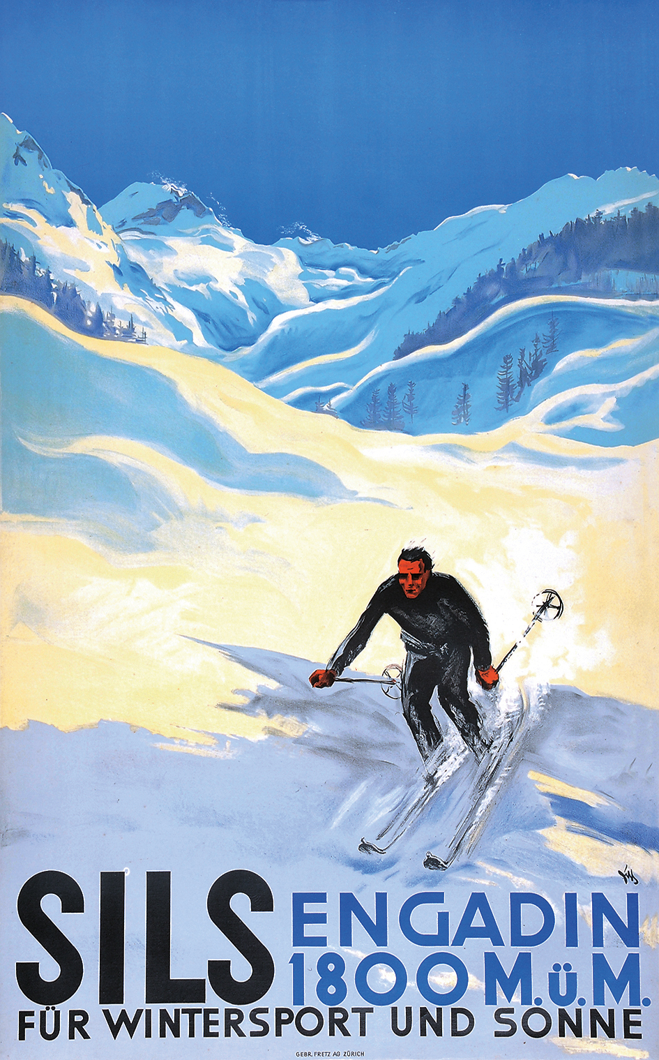 Alex Walter Diggelmann, Sils Engadin 1800 M.ü.M.