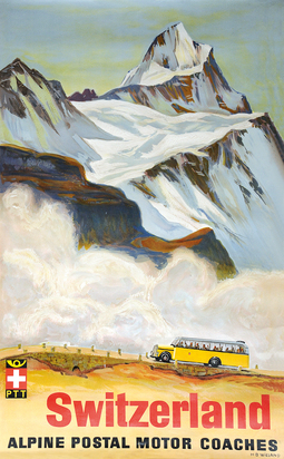 Switzerland - Alpine Postal Motor Coaches