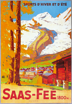 Saas-Fee 1800 M. - Sports d'Hiver et d'Été