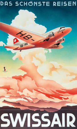 Das schönste Reisen, Swissair, ca. 1937/38