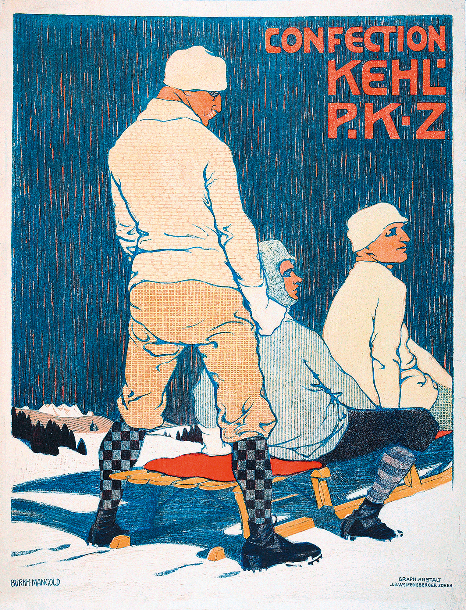 Burkhard Mangold, Confection Kehl - P.K.Z