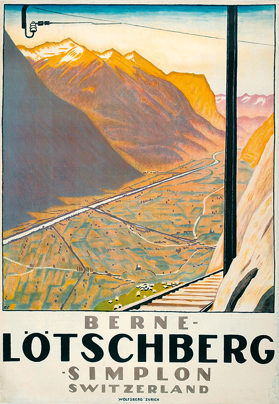 Emil Cardinaux, Lötschberg Berne-Simplon, Switzerland