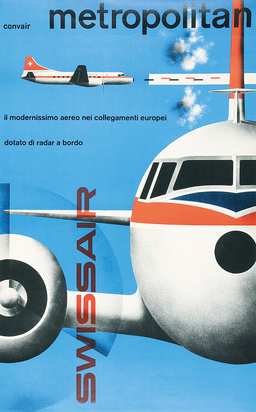 SWISSAIR convair metropolitan