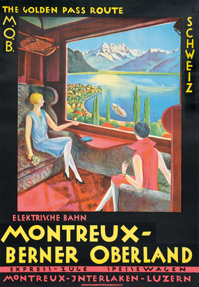 The Golden Pass Route Montreux - Berner Oberland
