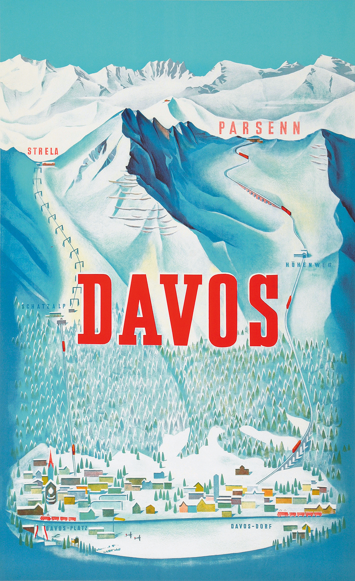 Arnold Bosshard, Davos