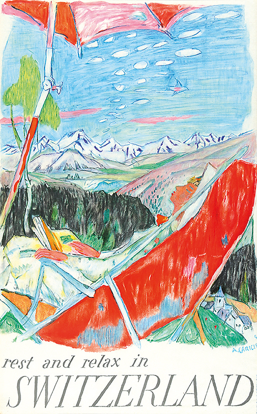 Alois Carigiet, Rest and Relax in Switzerland